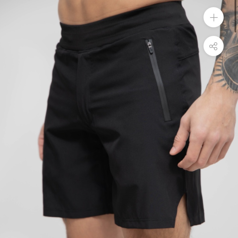 ESNTLS SPORT SHORTS (BLACK)
